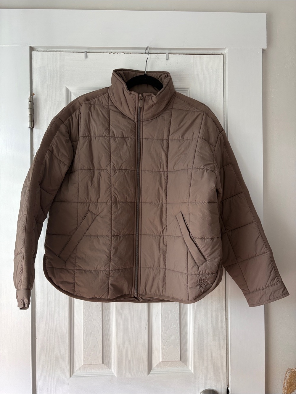Women’s Quilted Lightweight Jacket - Taupe
